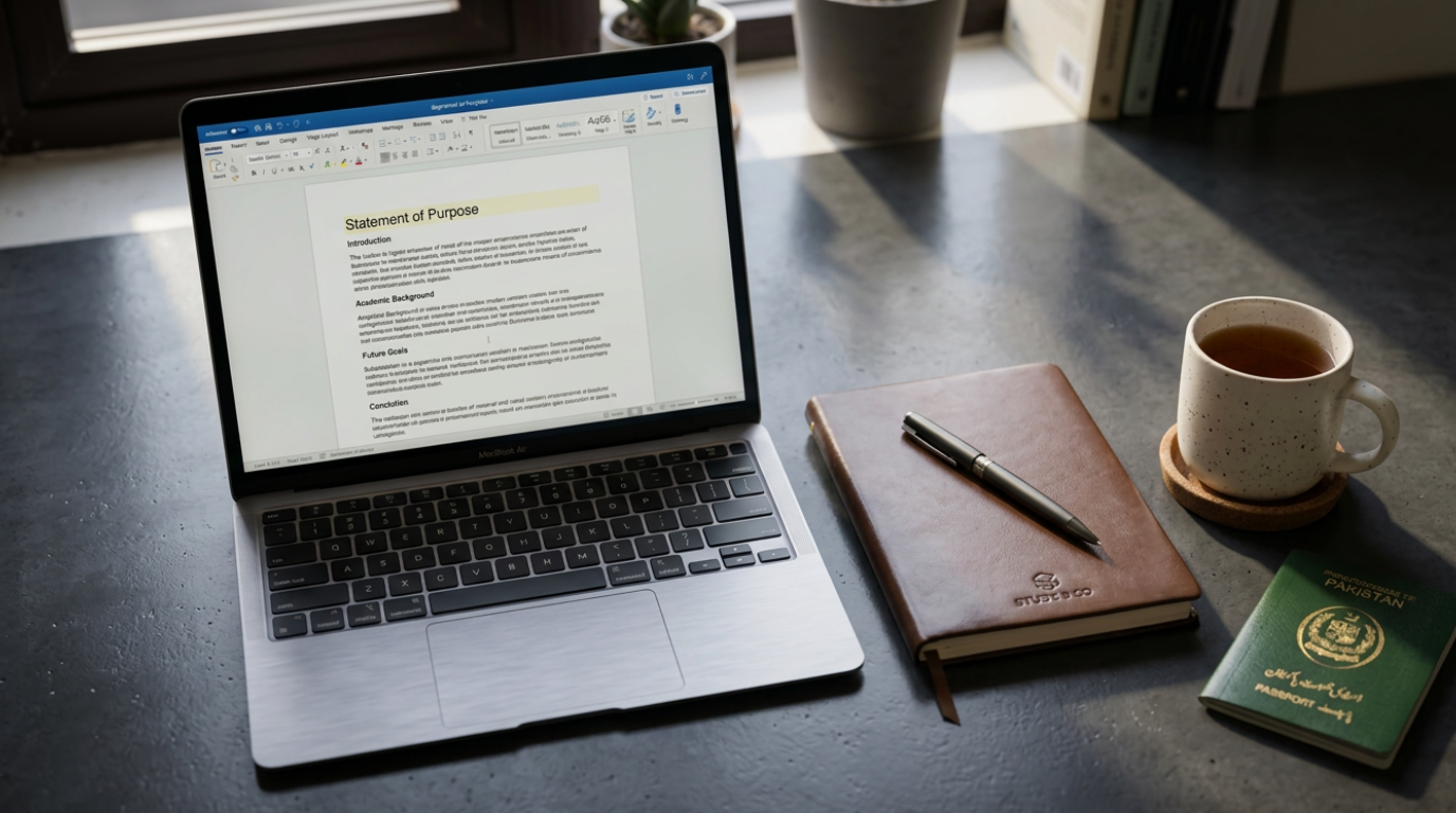 how to write SOP for scholarship — 6 paragraph structure guide 2026