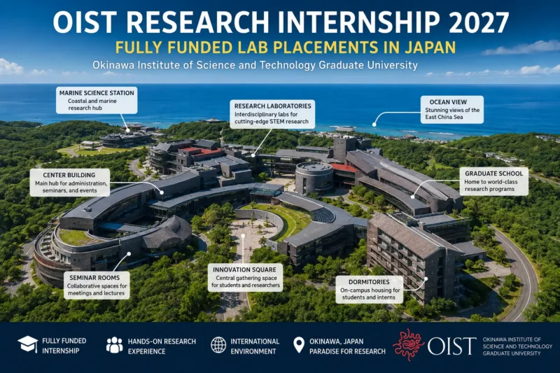 OIST Research Internship 2027: Step-by-Step Best Guide to a Fully Funded Research Placement in Japan